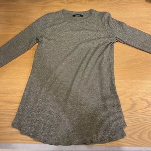 Sparkly grey long sleeve